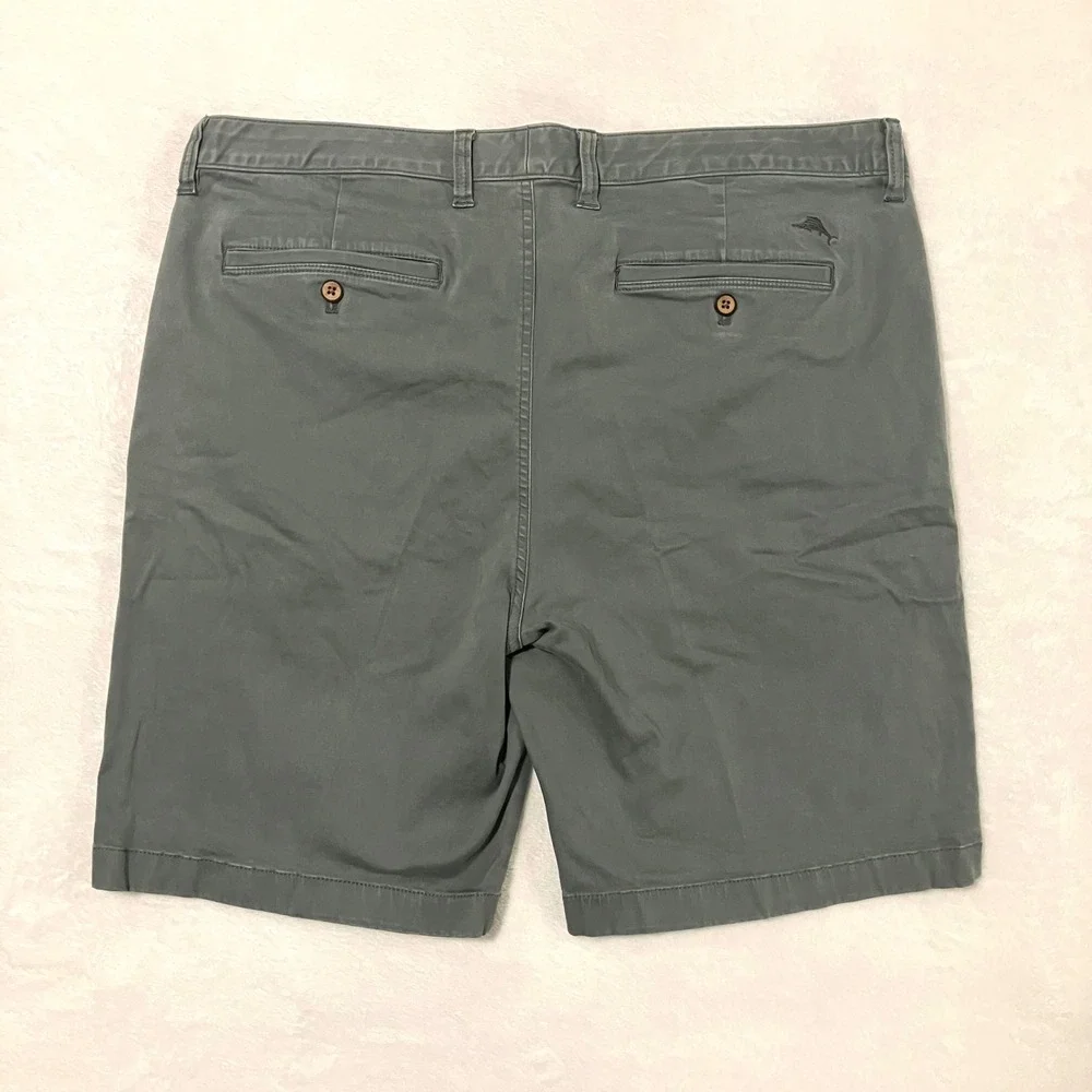 Tommy Bahama Boracay Chino Shorts Men's Size 38 Lot of 3 Flat Front Green Tan